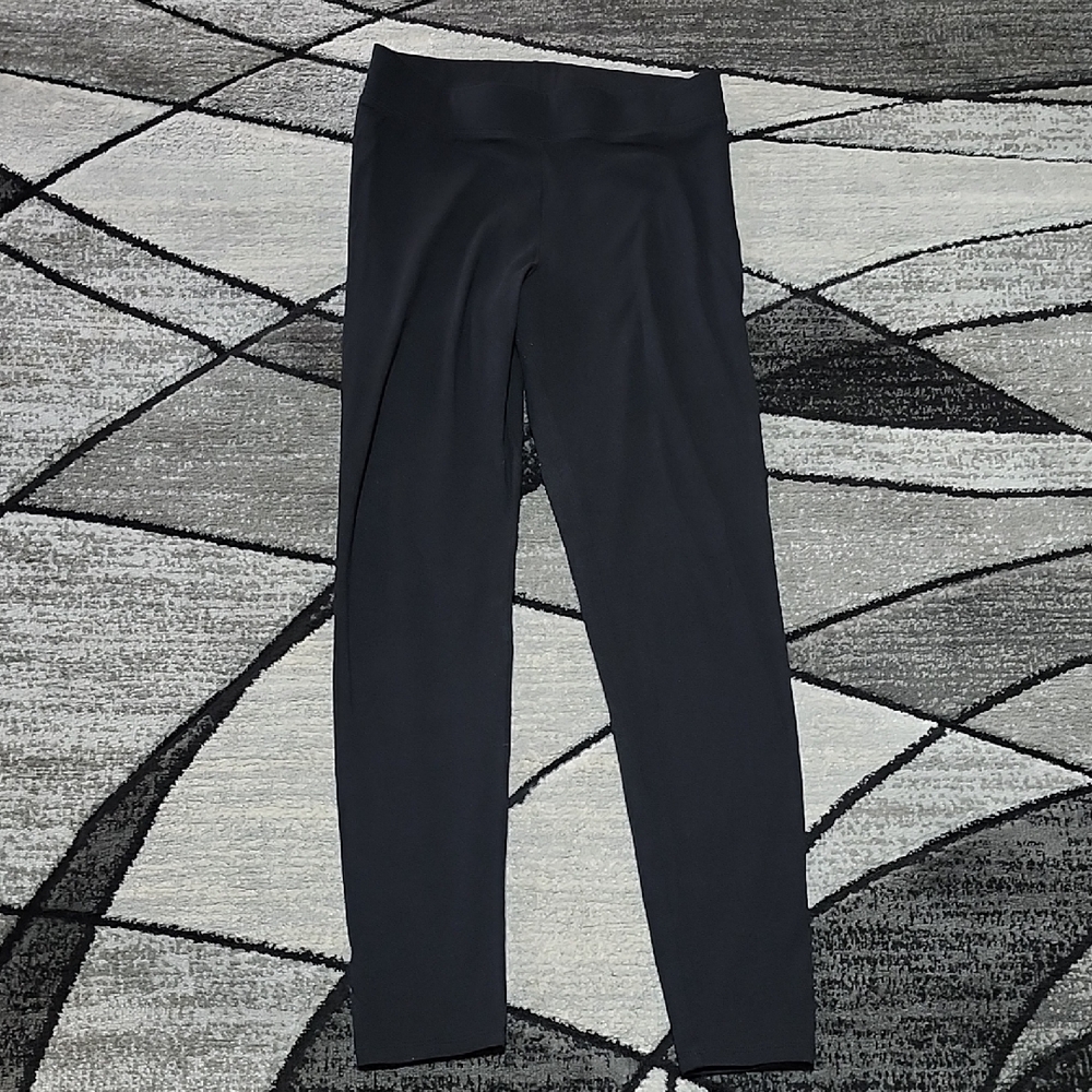VS PINK 2019 BLACK COTTON LEGGINGS MEDIUM